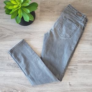 PAIGE | Skyline Ankle Peg skinny grey jeans